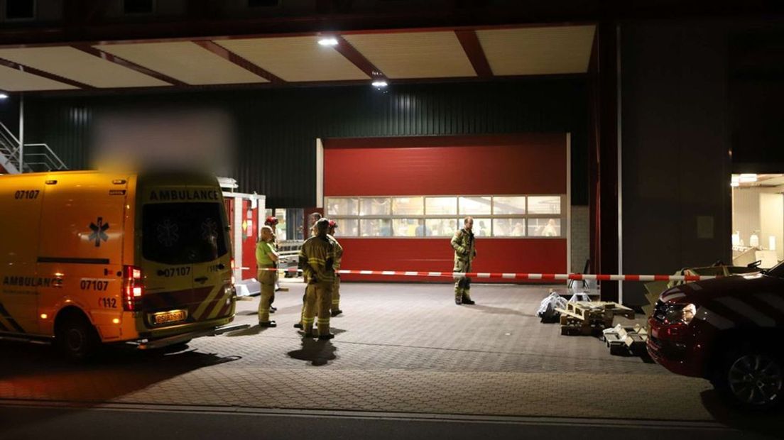 Meerdere hulpdiensten kwamen af op het incident aan de Molenstraat.