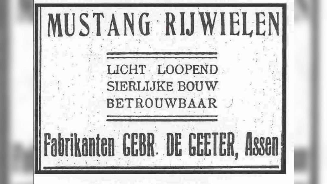 Mustang advertentie