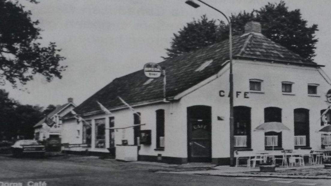 Het vroegere cafe Hummel in Spier waar Duitse majoor ingekwartierd is