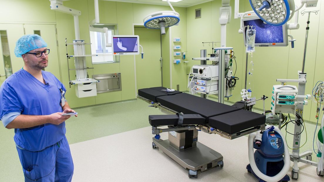 Operatiekamer in nieuw ziekenhuis MST Enschede