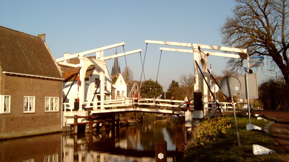 De Vechtbrug in Breukelen.