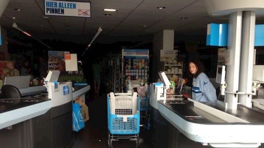 Winkels gesloten vanwege stroomstoring