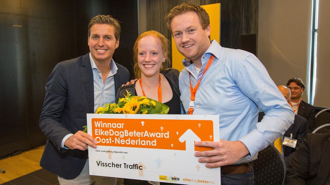 Visscher Traffic in Nieuwleusen 'vitaalste' bedrijf van 2015