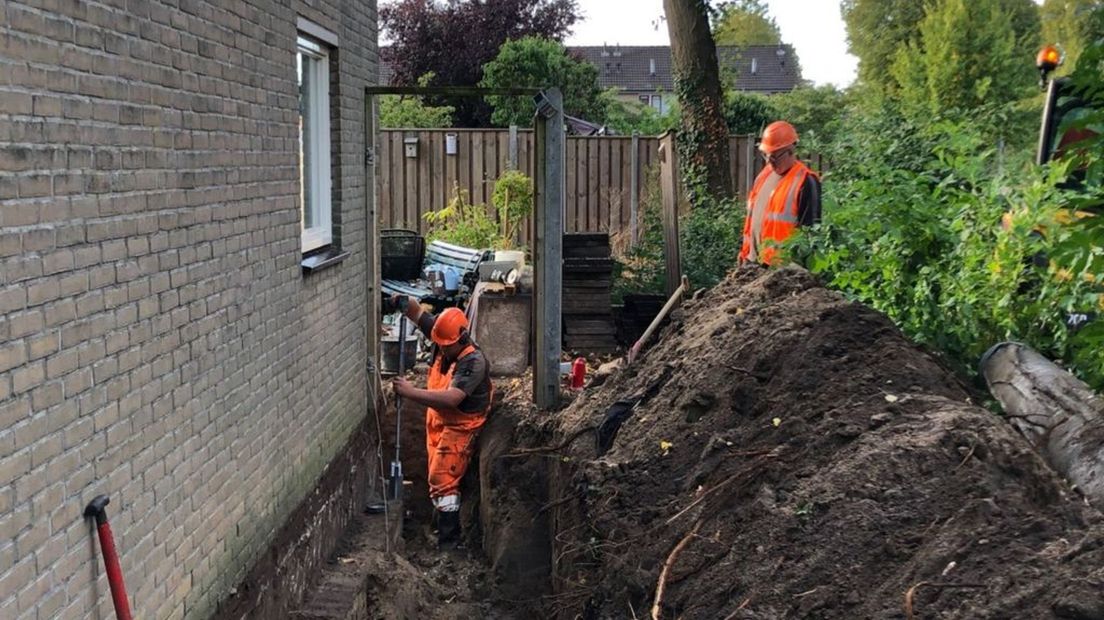 "We zien dat het werkt", zeggen de specialisten over de palen in Zevenaar.