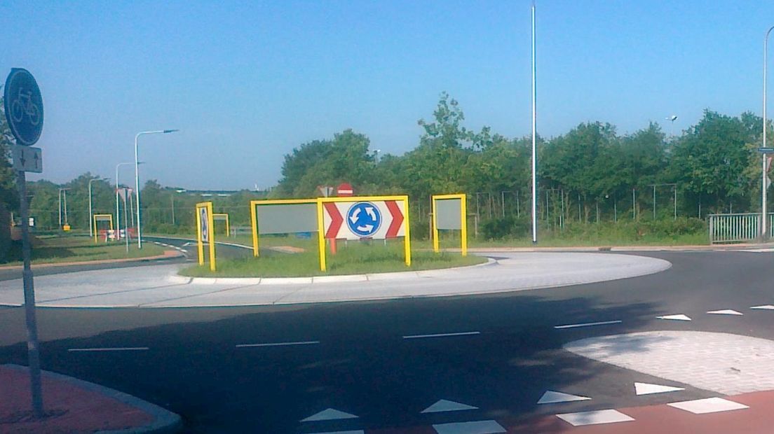Zwolle leent negen rotondes uit aan bedrijven