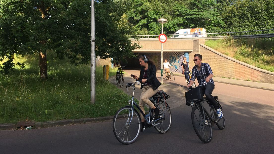 De foto dateert van voor het verbod: deze vrouw was dus niet in overtreding