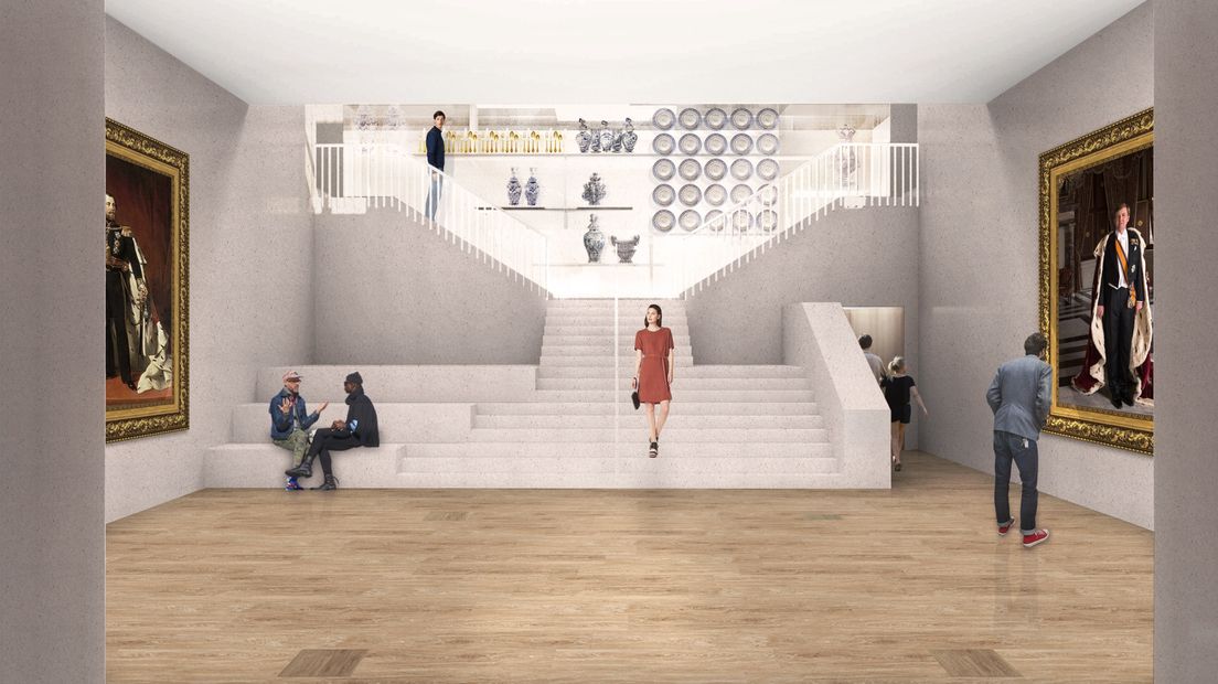 Museum Paleis Het Loo maakt zich klaar voor de toekomst. Vanaf volgend jaar begint een drie jaar durende verbouwing en renovatie. De verbouwingsplannen zijn dinsdag bekend gemaakt. Kosten: 123 miljoen euro. Medio 2021 moet het vernieuwde en verbouwde paleis klaar zijn.