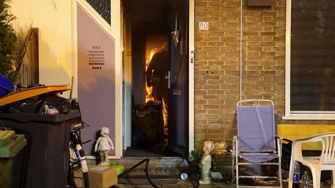 Keukenbrand in huis in Deventer