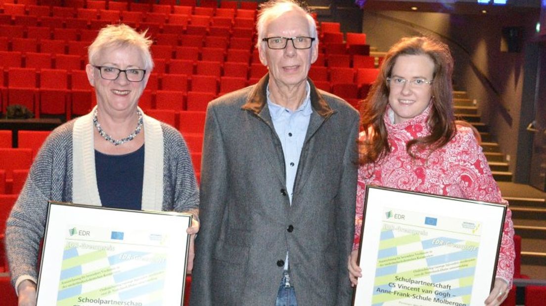 CS Vincent van Gogh krijgt prijs voor samenwerking met Duitse school