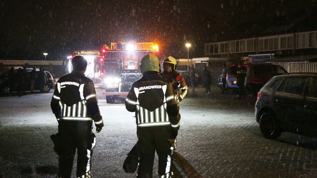 Brandweer van Wierden gealarmeerd voor zolderbrand in een woning