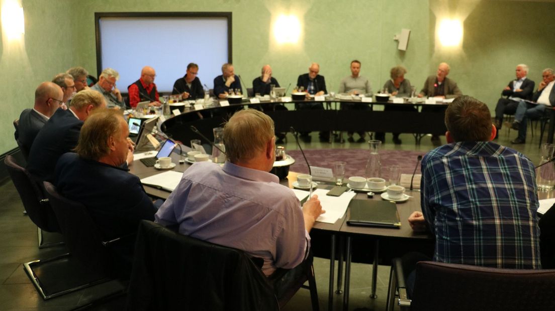 De gemeenteraad van Winsum in 2017
