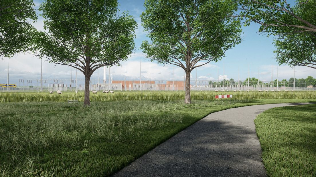 Impressie vanaf het Groenendijksepad