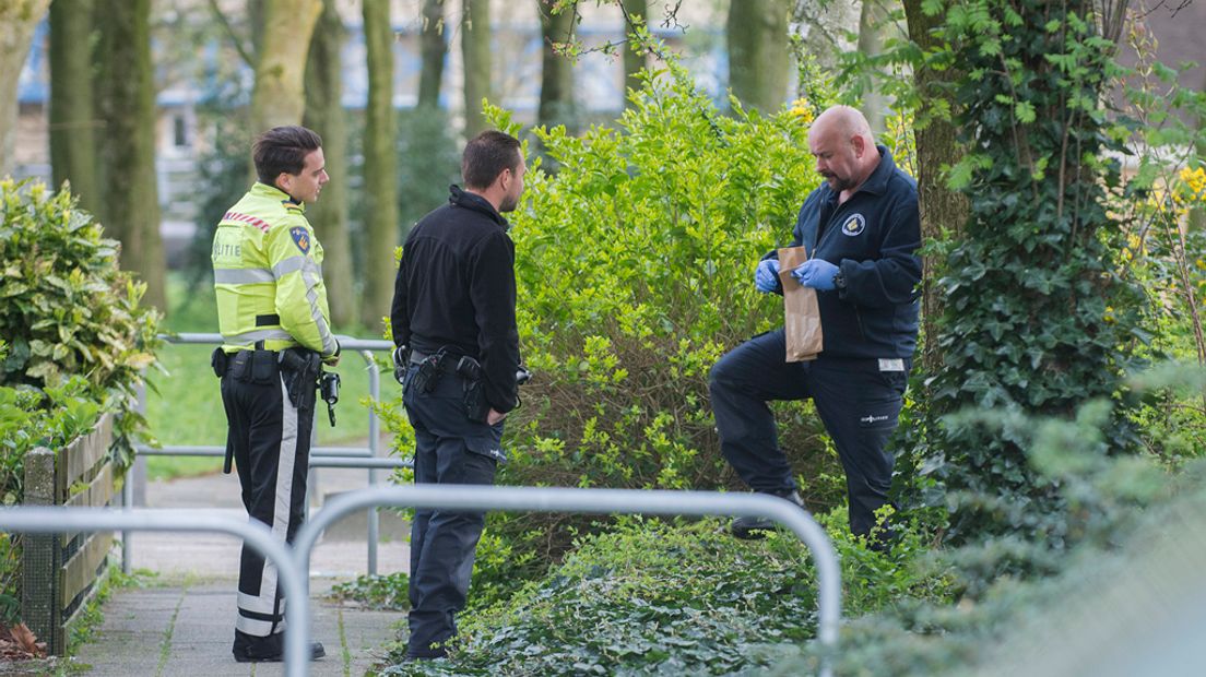 Ook rond de Schönberglaan werd uitgebreid onderzoek gedaan.