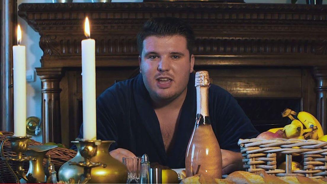 Jordy geniet van het leven op z'n eigen manier