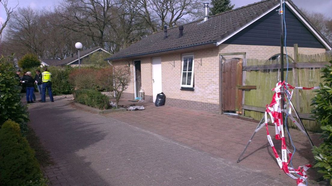 Het huisje in Ermelo.