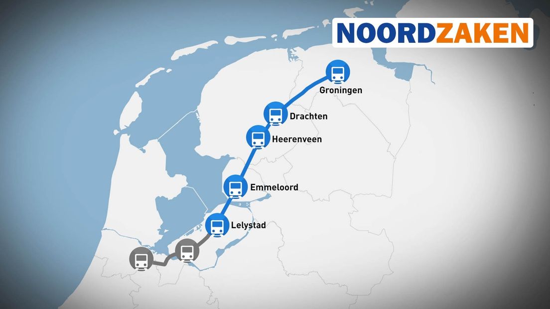 De beoogde Lelylijn
