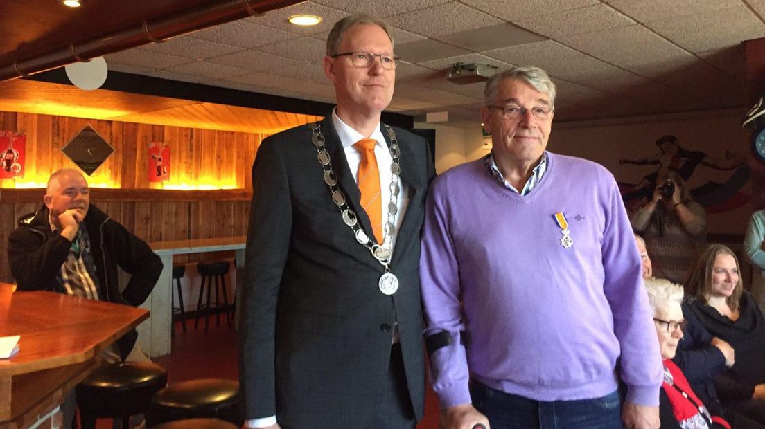 De heer Haan uit Siddeburen is benoemd tot Lid in de Orde van Oranje-Nassau