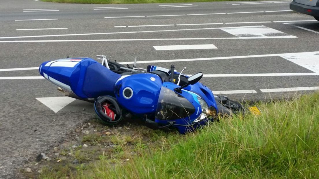 Motorrijder gewond bij ongeluk in Zwolle