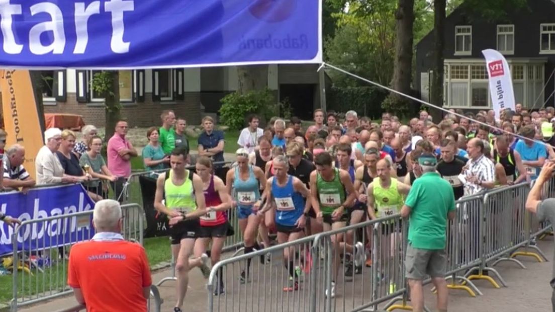 De Run van Gieten wordt wederom uitgesteld (Rechten: RTV Drenthe)