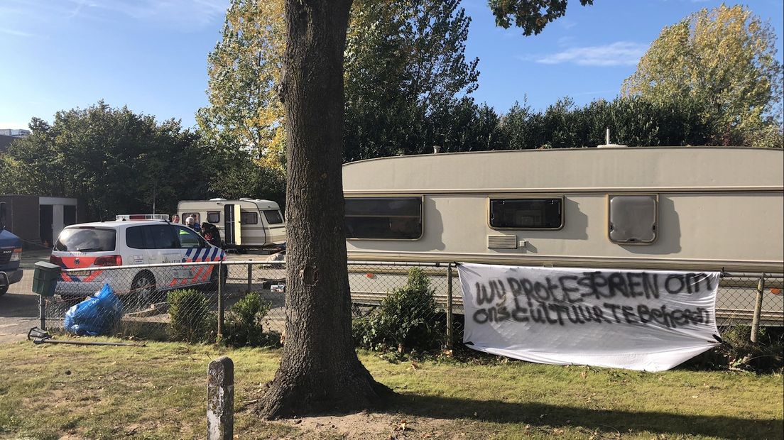 Ook in Rijssen voeren kampbewoners actie