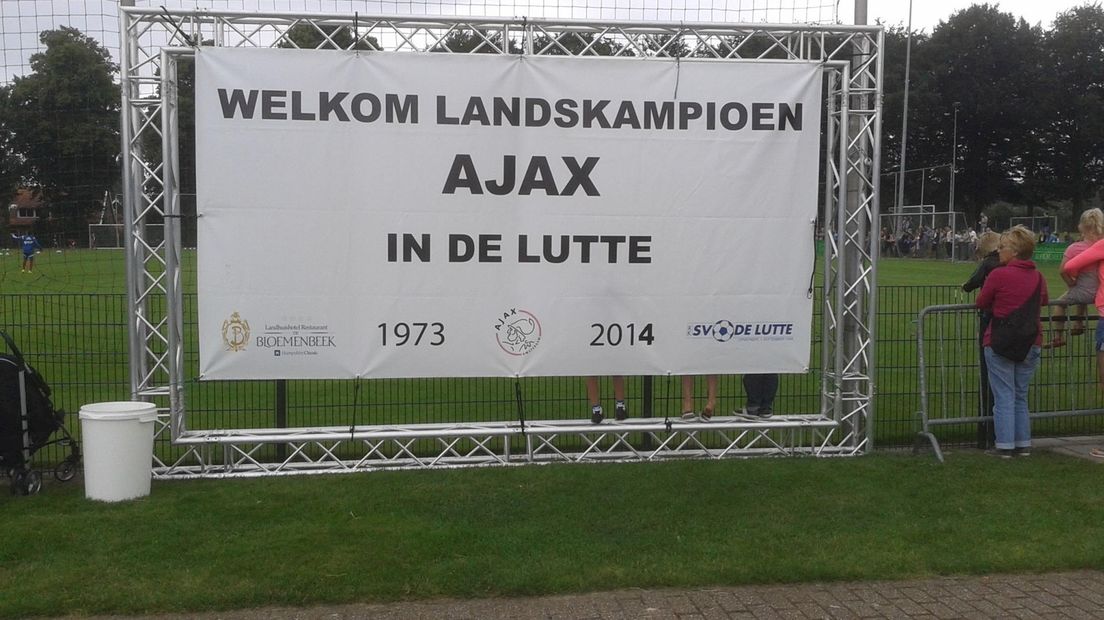 Ajax welkom in De Lutte