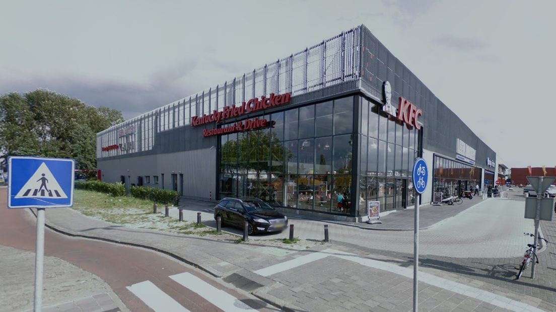 De KFC-vestiging aan het Sontplein in Groningen.