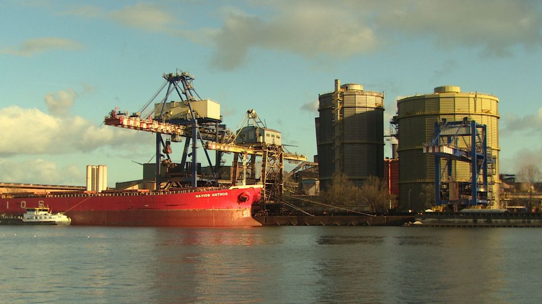 De haven van Gent