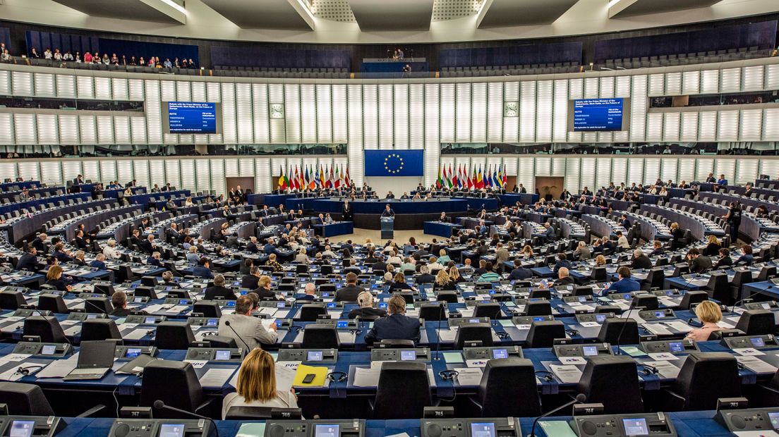 Het Europees Parlement stemde voor de uitkering (Rechten: ANP/Jonas Roosens)