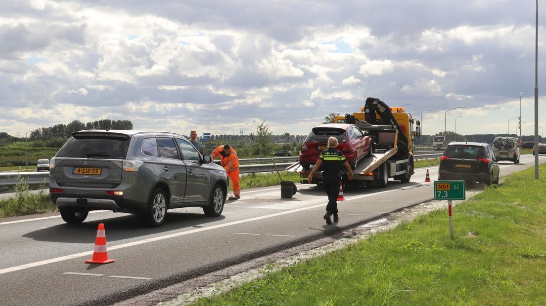 'Lichtgewonden bij aanrijding IJzendijke'