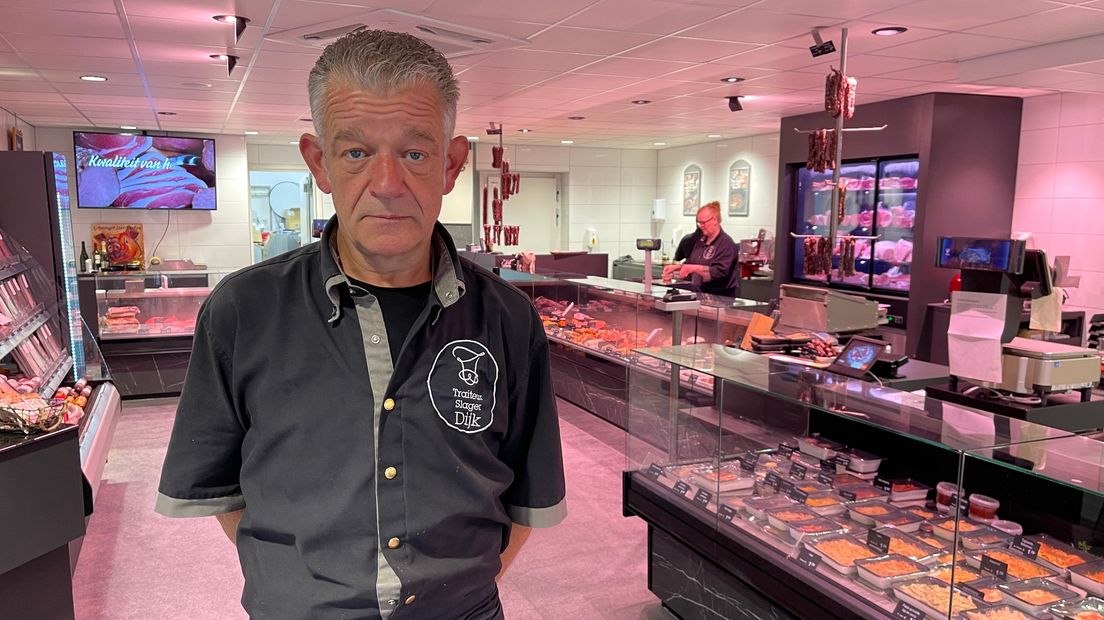 Slager Martin van Dijk in Haren