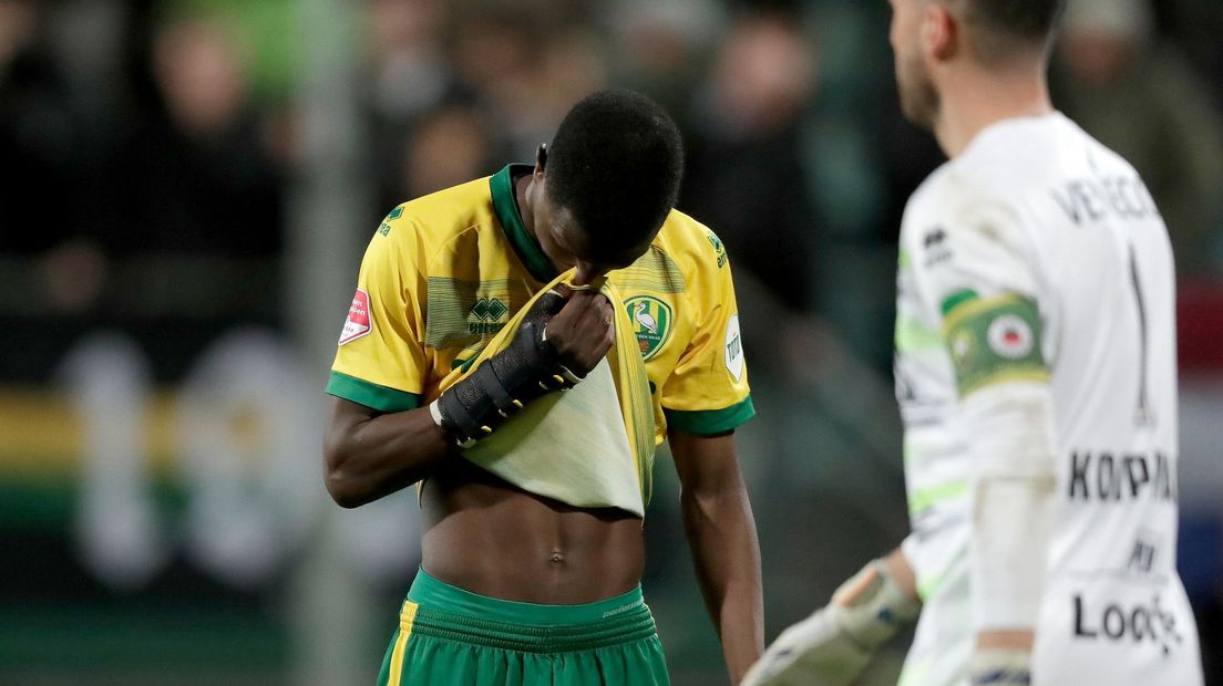 ADO-speler Jamal Amofa