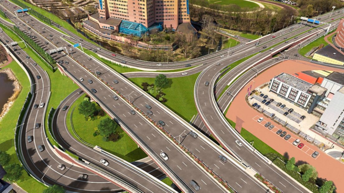 Een impressie van het nieuwe Vrijheidsplein