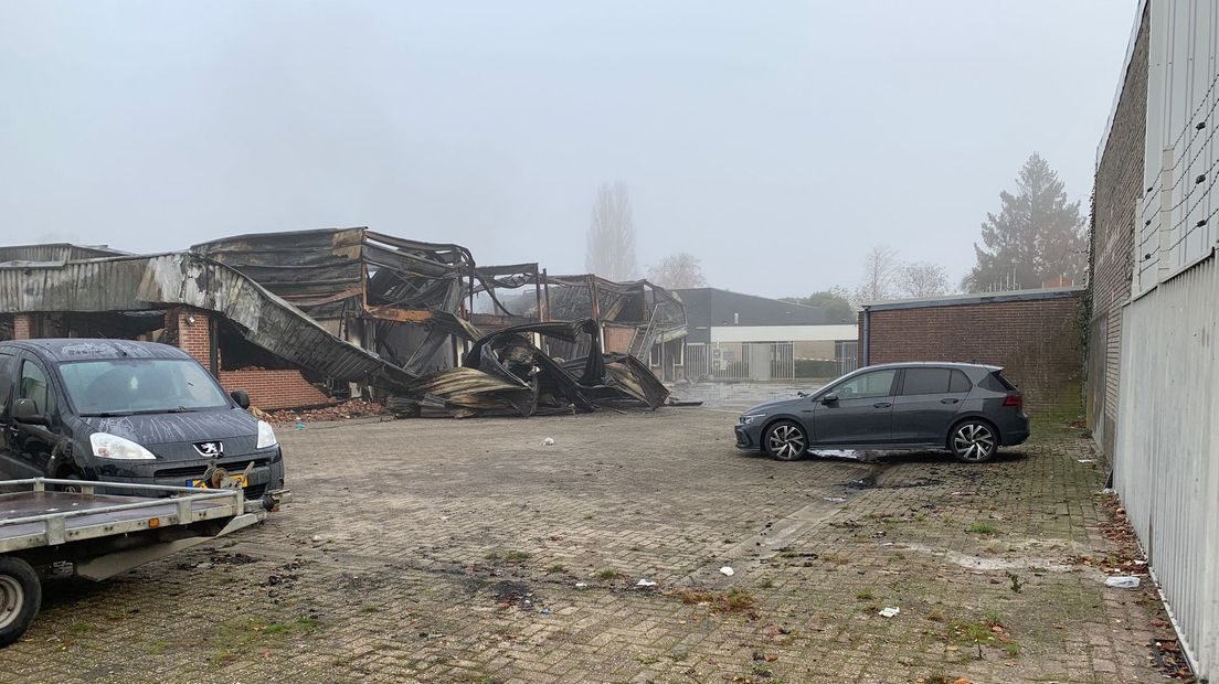 Veel schade na de grote uitslaande brand in Enschede