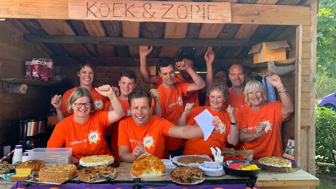 We zijn vandaag in Nettelhorst, voor de derde dag op rij in de Achterhoek. De teller voor het team is geëindigd op 518 punten en 650 euro en dat is genoeg voor een derde plek.