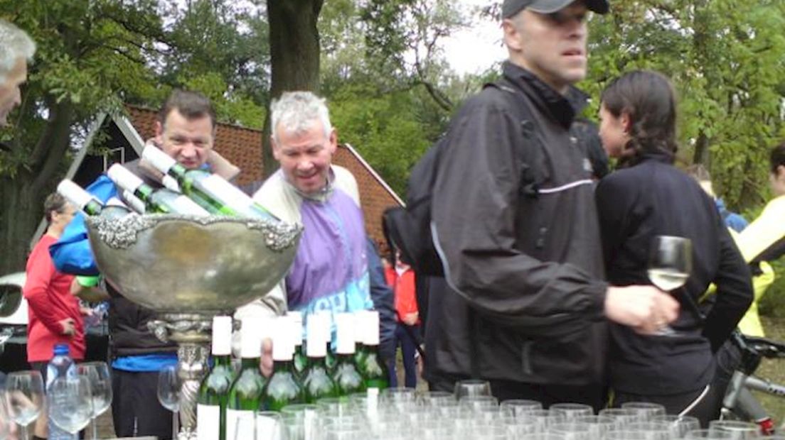 Twentse drankjes bij Landgoed Twente Marathon
