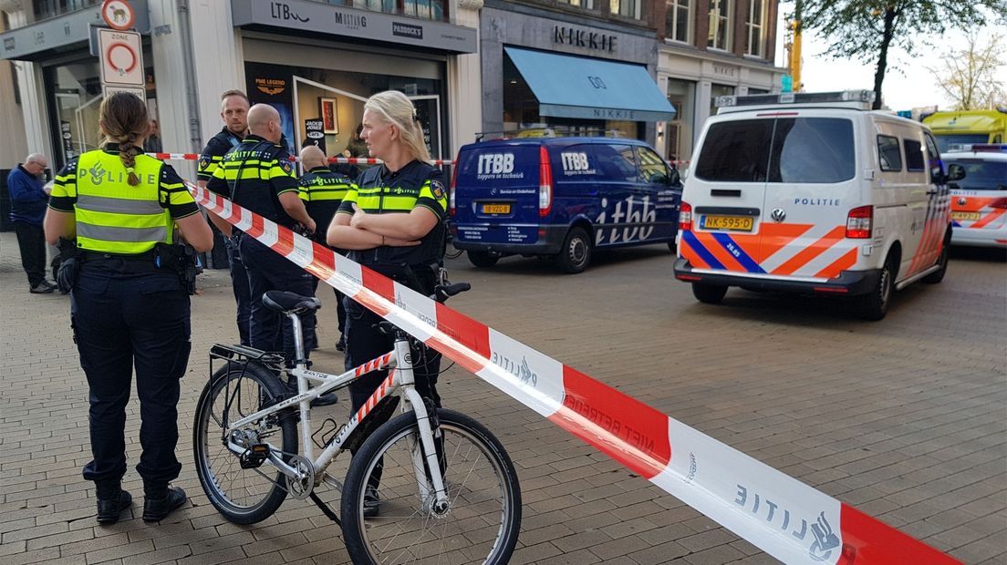 De omgeving van Tussen Beide Markten is afgezet