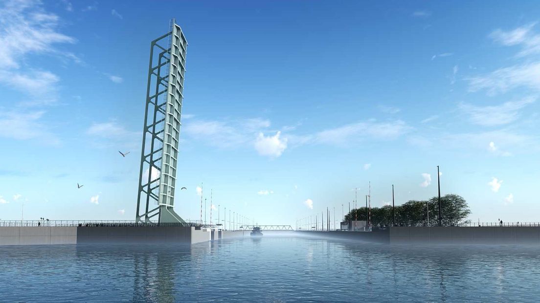 Nieuwe sluis Terneuzen draait op zonne-energie