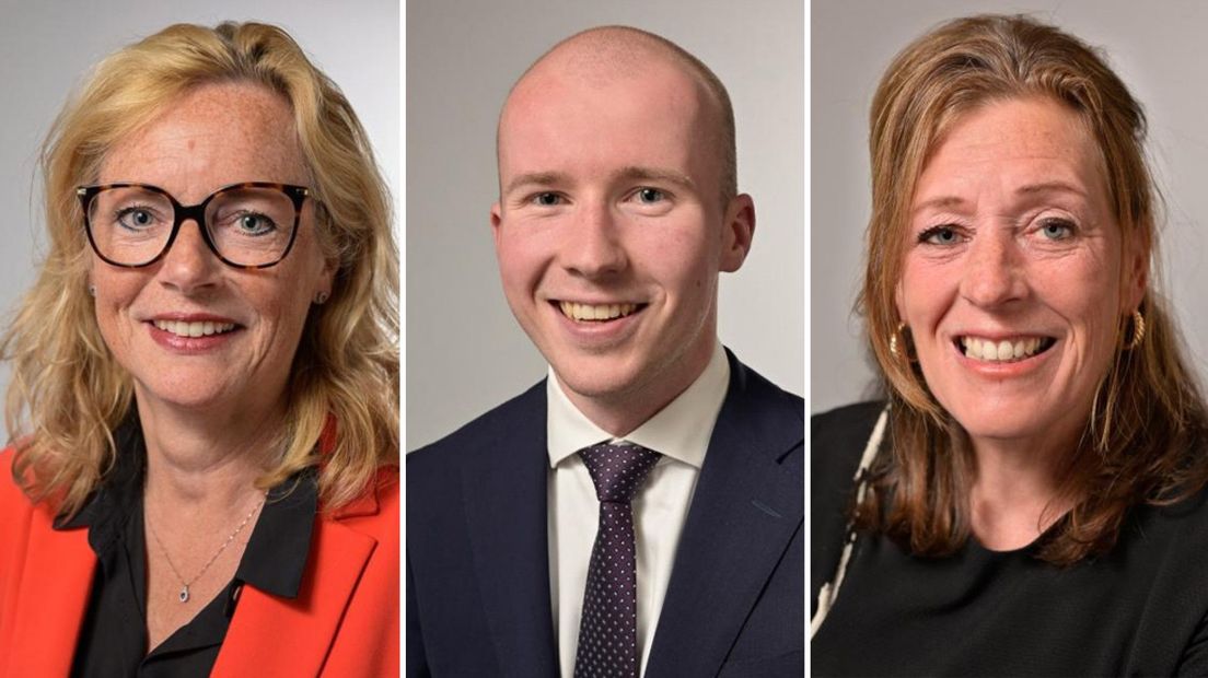 V.l.n.r.: Ines de Ridder, Tom de Kleer, Antoinette Ingwersen