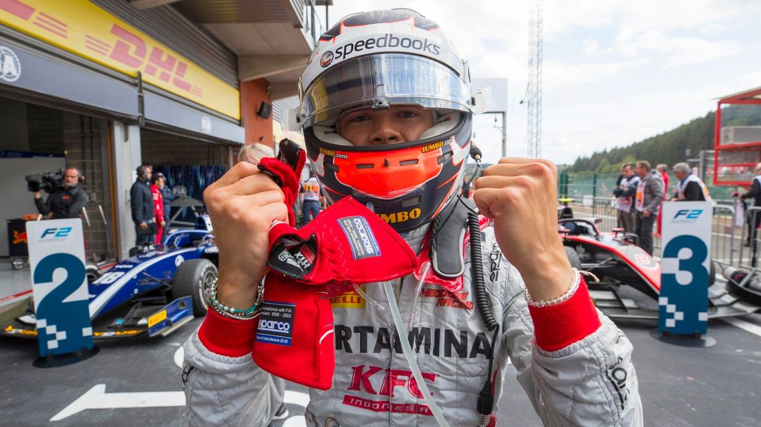 poleposition voor nyck de vries  monaco omrop fryslan