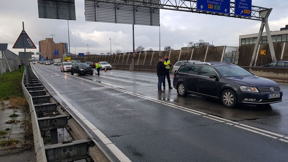 Beide auto's liepen veel blikschade op