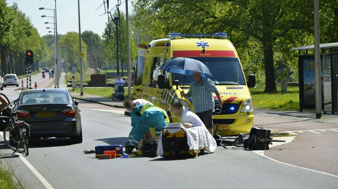 Fietser gewond bij ongeluk in Enschede