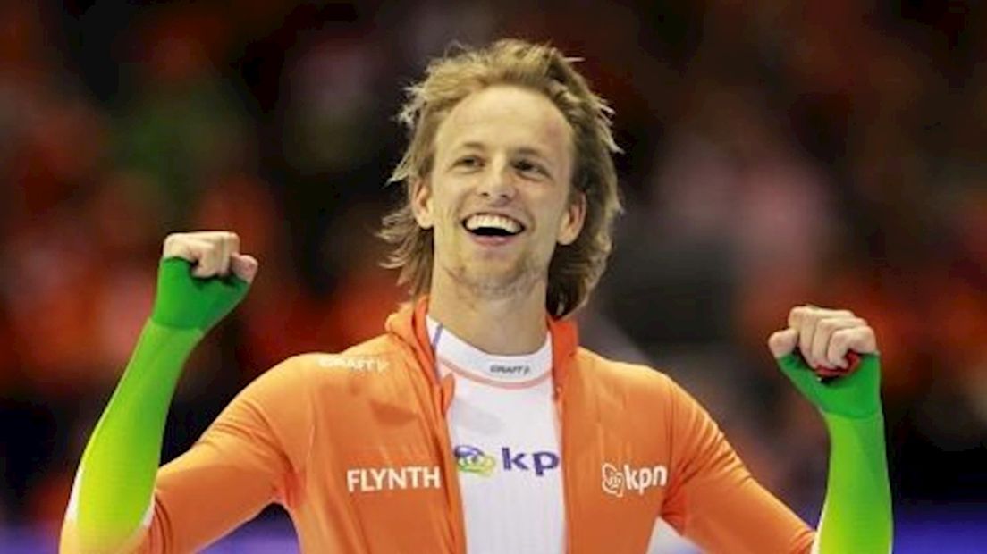 Michel Mulder verbetert Nederlands record op 500 meter