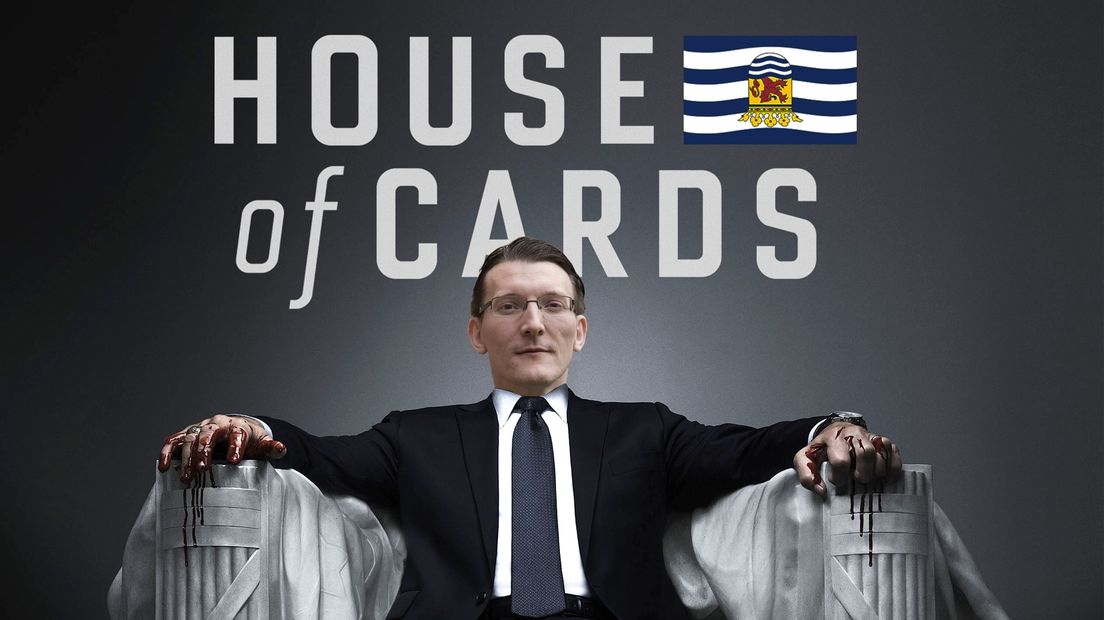 Jeffrey Oudeman als Frank Underwood in House of Cards