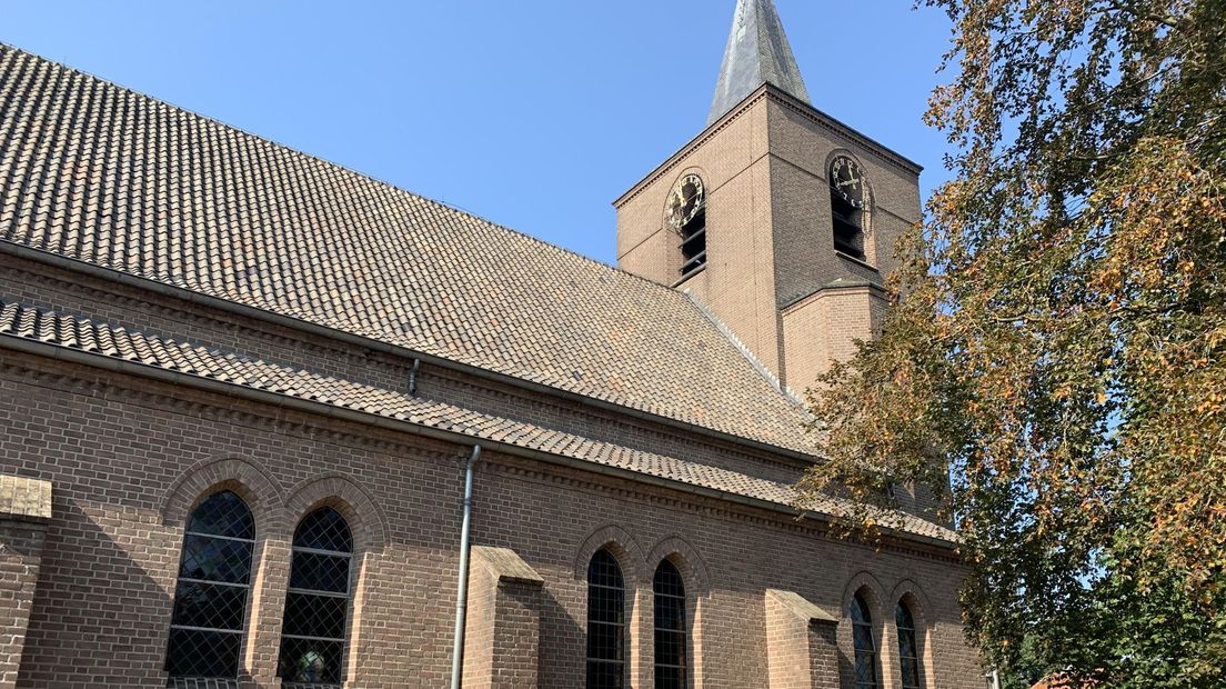 de kerk in Reutum