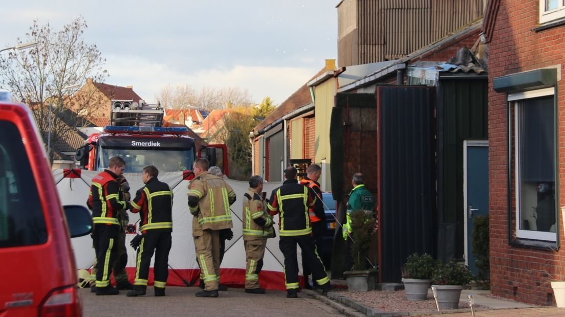 Man (86) overleden na beknelling met heftruck