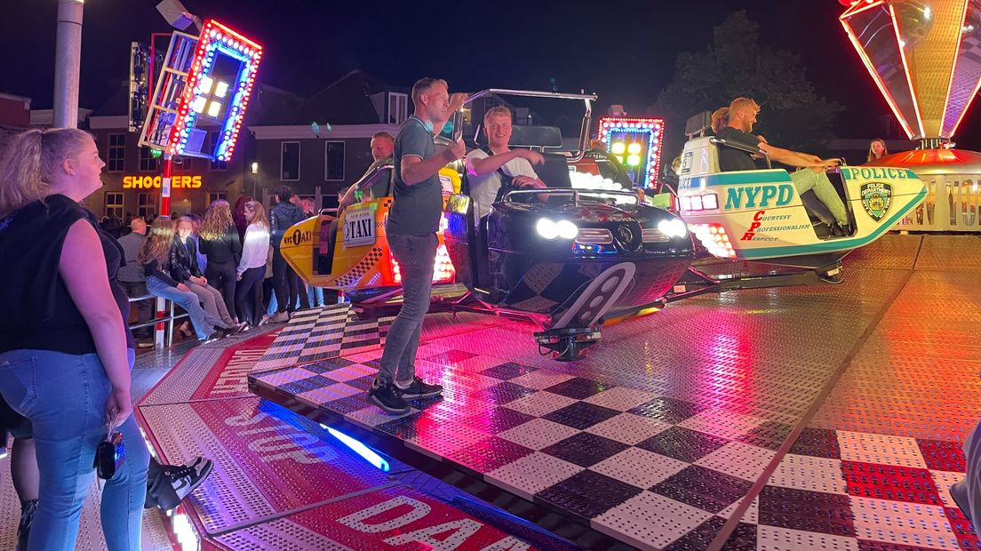 Een van de attracties op het Marktplein