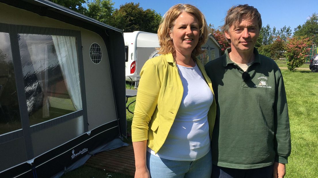 Conny en Marc Warmerdam van camping Op Hoop van Zegen.