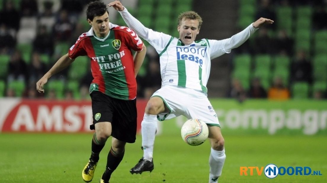Maikel Kieftenbeld in duel