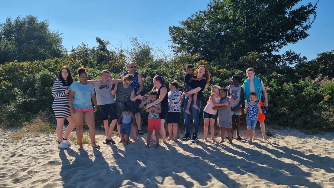 Kinderen tijdens een uitje van stichting De Toverboom