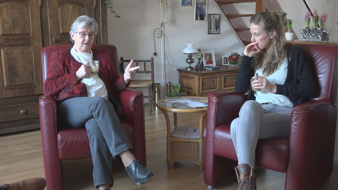 De app van Stichting JOW! koppelde Jannie Heun en Gerlise Vos aan elkaar